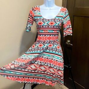NEW! Honolua Surf Company A-line dress Large